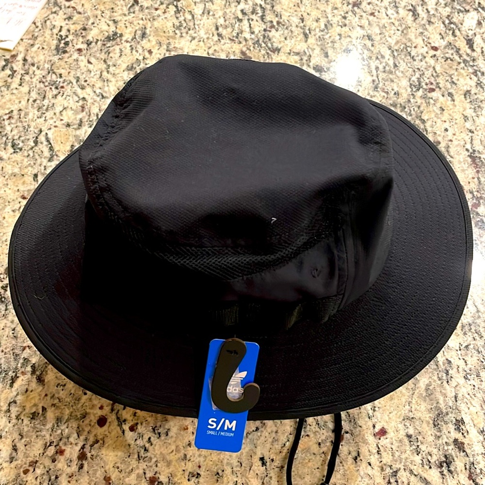 Adidas black unisex trefoil u originals adjustable bucket hat